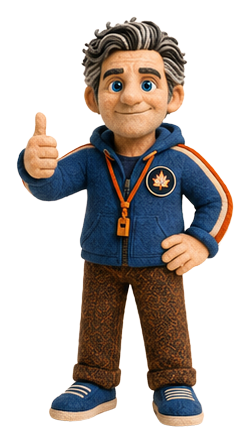 Coach B gives the weekly parcel a thumbs-up
