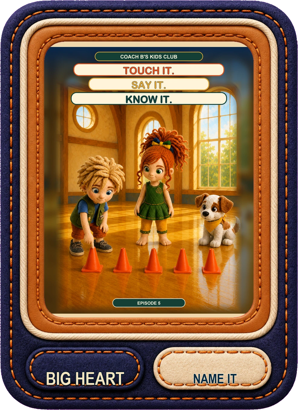 Touch It. Say It. Know It.