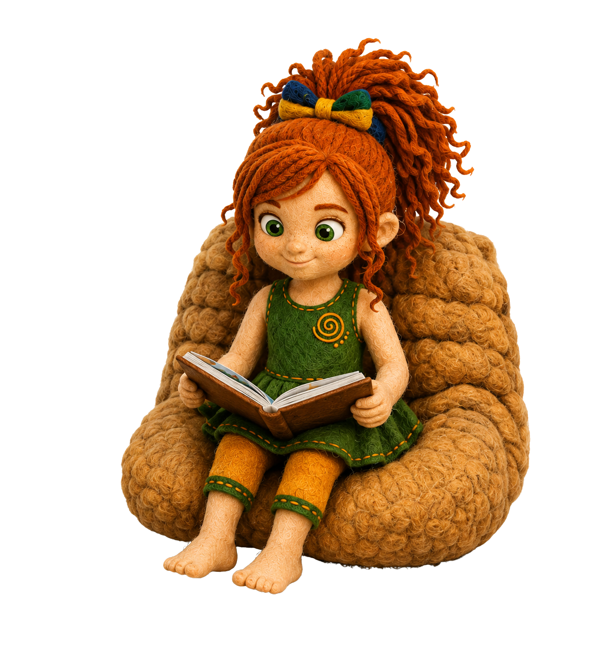 Sage reading a book