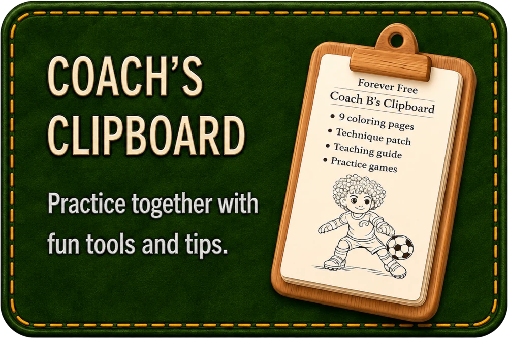 Coach's Clipboard — practice together with fun tools and tips